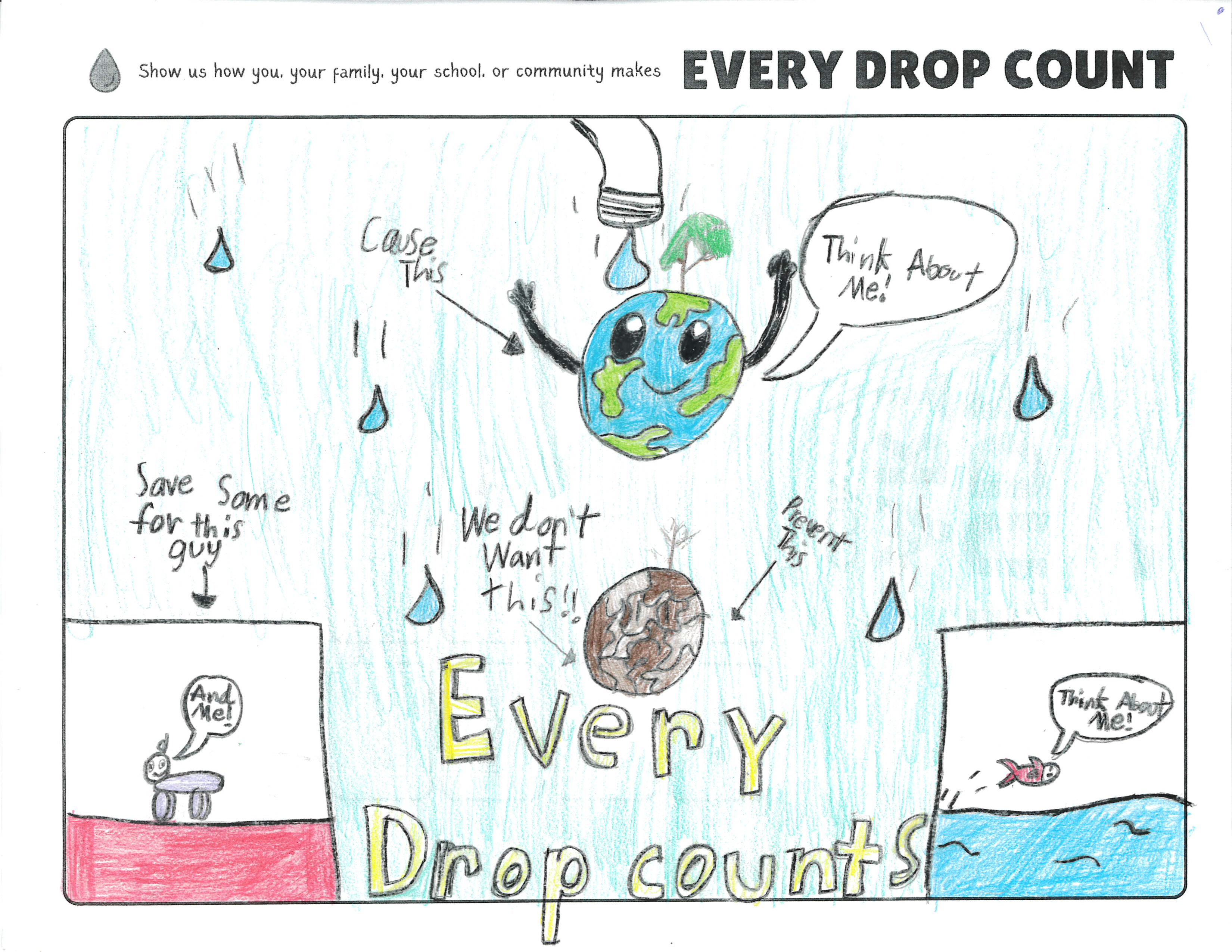 Student Art Contest, Category 1, First Place